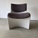 Series of 3 designer armchairs Space by A. Pinaffo and P. Scagnellato