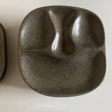 Set of 8 mid-century pottery plates Max Idlas 1960