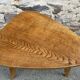 Vintage Art Deco design 50s gueridon coffee table Scandinavian tripod base