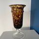 Medicis vase in tortoiseshell-colored blown glass 1970