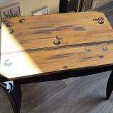 Contemporary bedside carbon color