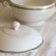 Porcelain soup maker collection ''Juan'' Sarreguemine Digoin 1950