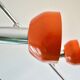 DBGM lamppost 2 lights orange and chrome 70s
