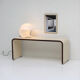 Console / side desk produced by the Belgian company Bergwood in the 1970s.
