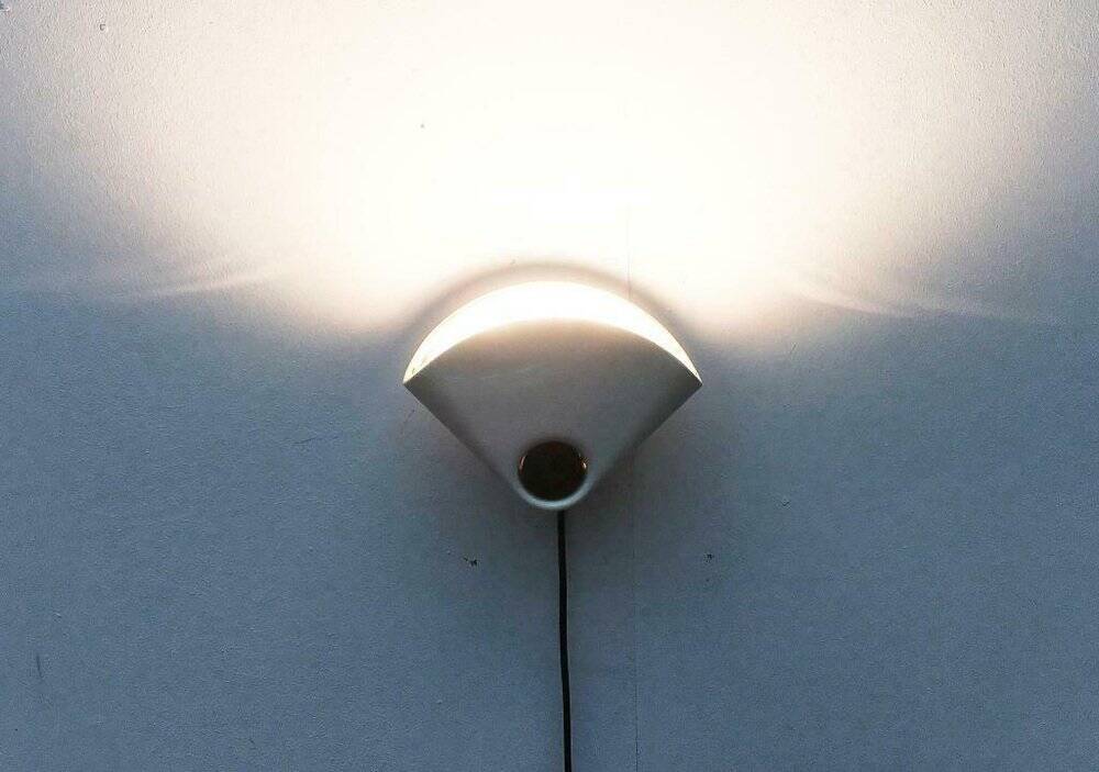 Vintage Space Age Wall Lamp Bollo 870 by Tobia Scarpa for Flos, 1970s