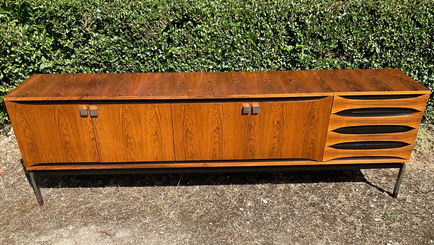 Rosewood sideboard by Alfred Hendrickx for Belform from the 1960s