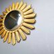 Vintage sunburst mirror, 1960s
