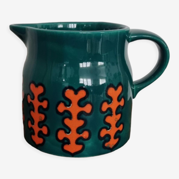 Vintage ceramic pitcher