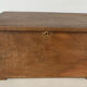 Antique wooden sewing box