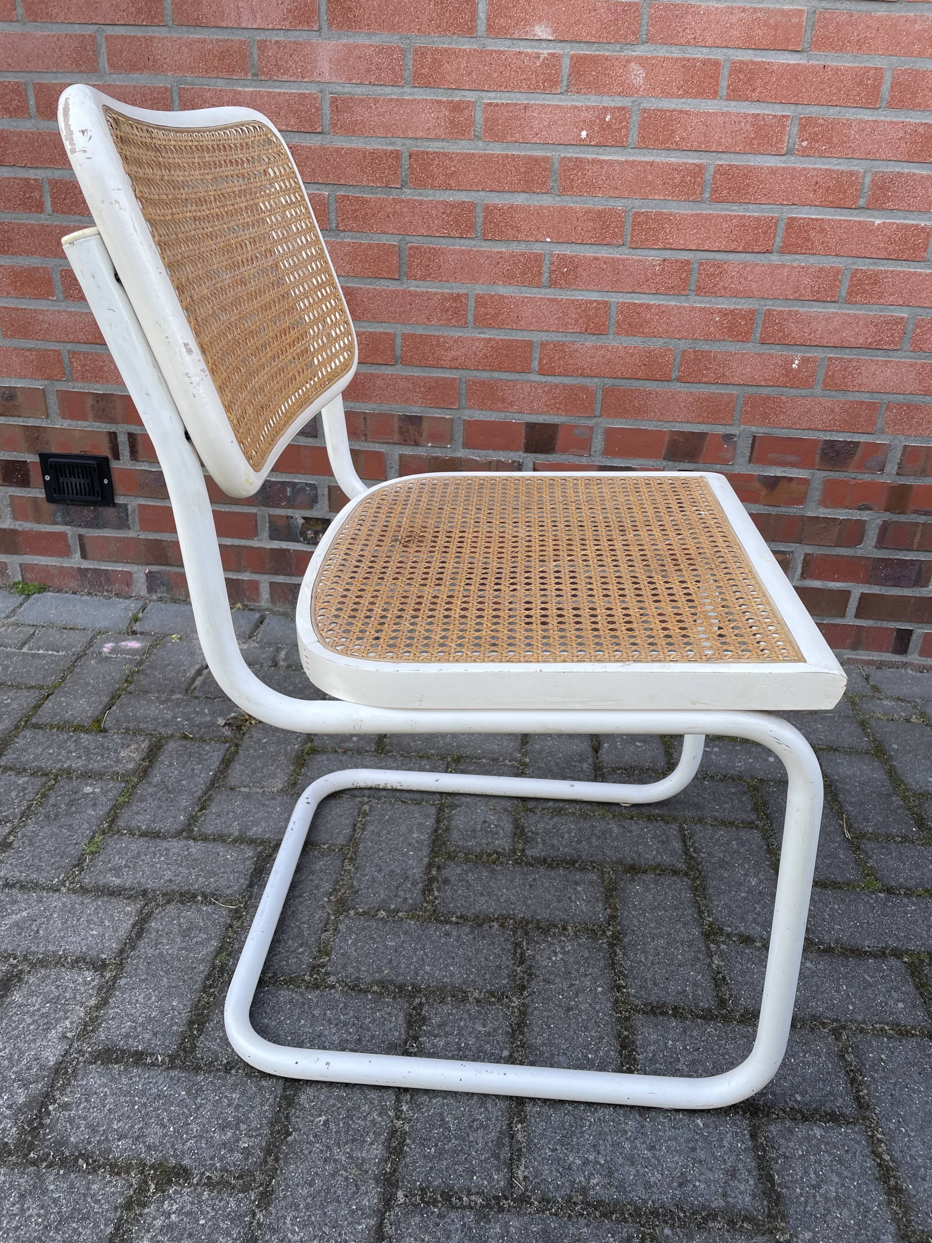 Ensemble de 4 chaises Cesca b32, Breuer