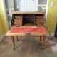 Donkey back office or slope desk, secretary to flap NINETEENTH century Louis XV style