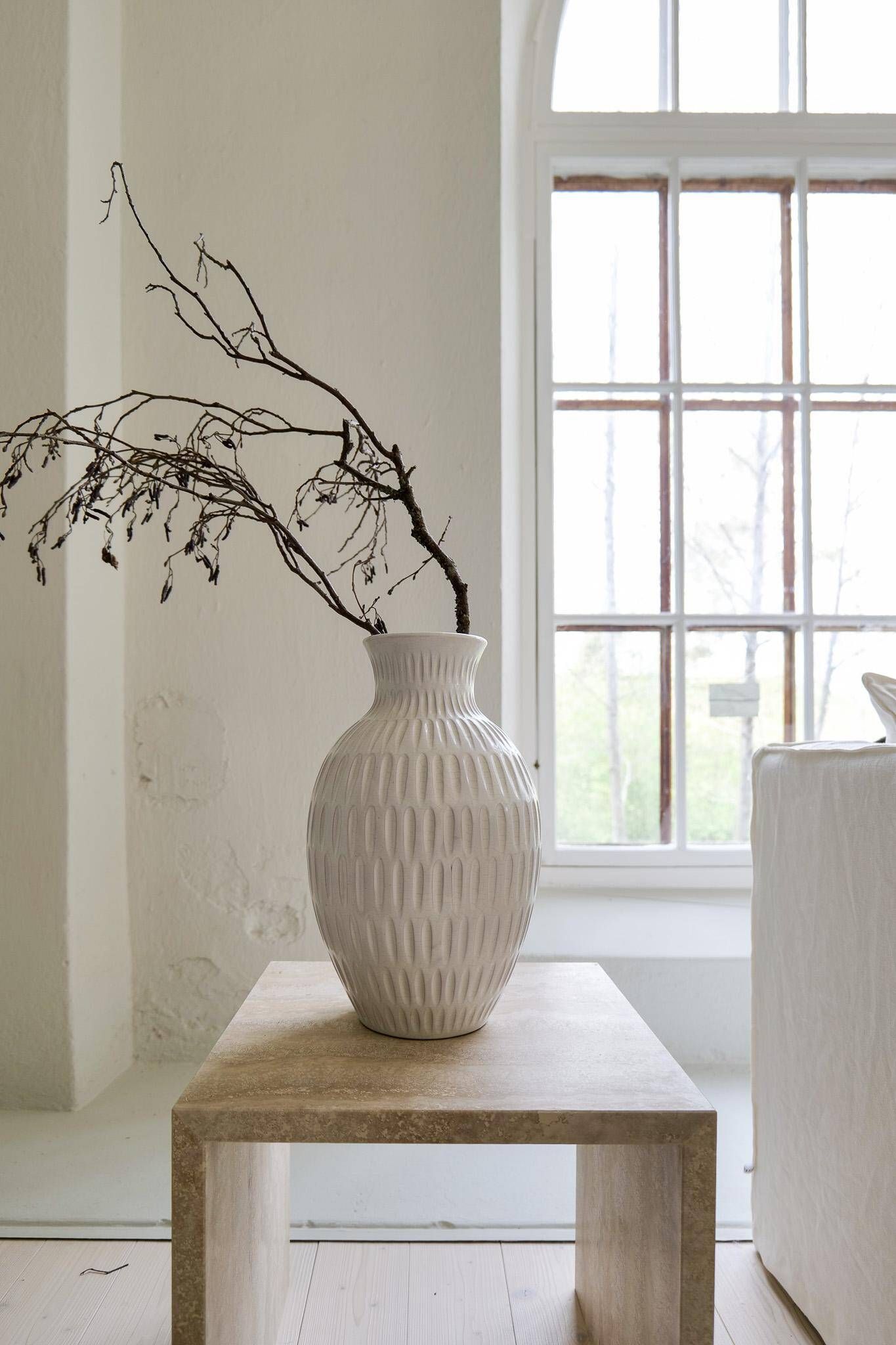 Large Art Deco Vase Ekeby Anna-Lisa Thomson, 1940s, Sweden