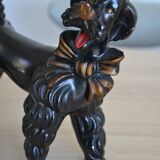 vintage ceramic poodle animal