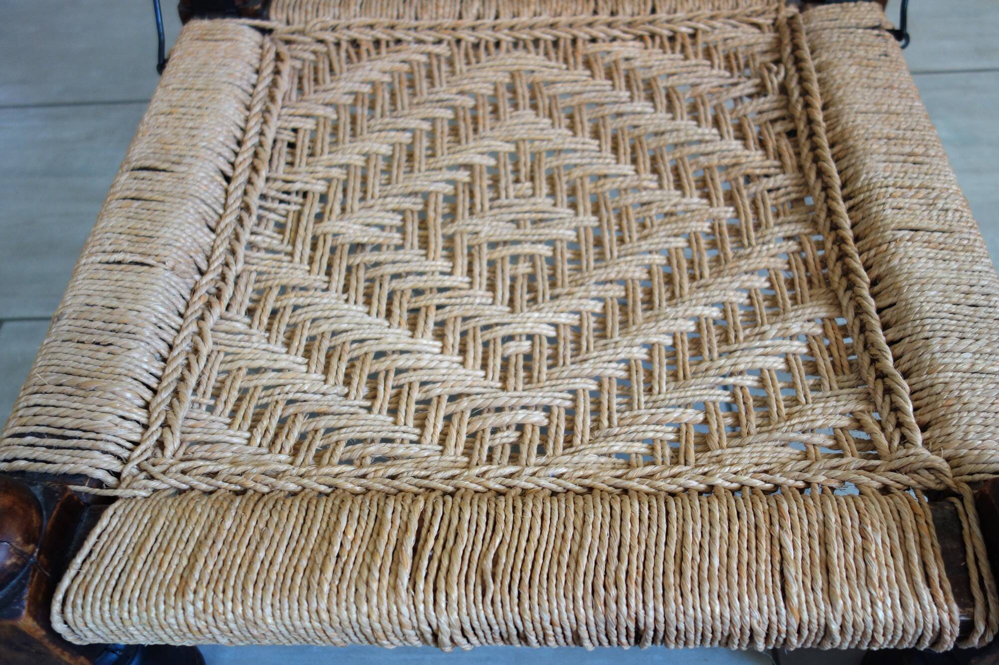 2 chaises traditionnelles Pida, Inde, années 50/60