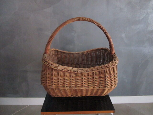 Old wicker basket