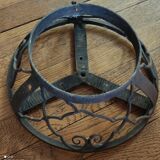 Art Deco suspension globe/fish decor