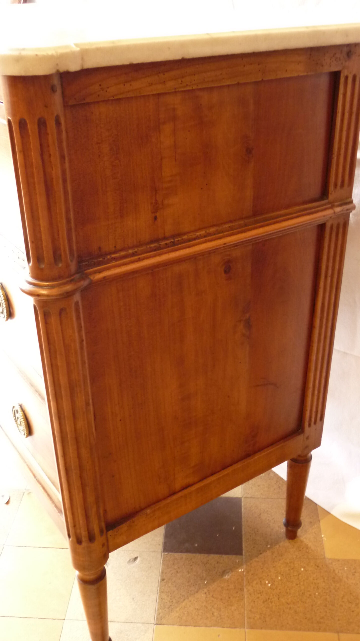 Louis XVI dresser 19th century fruit wood