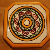 Underside of St Jean pottery in Brittany