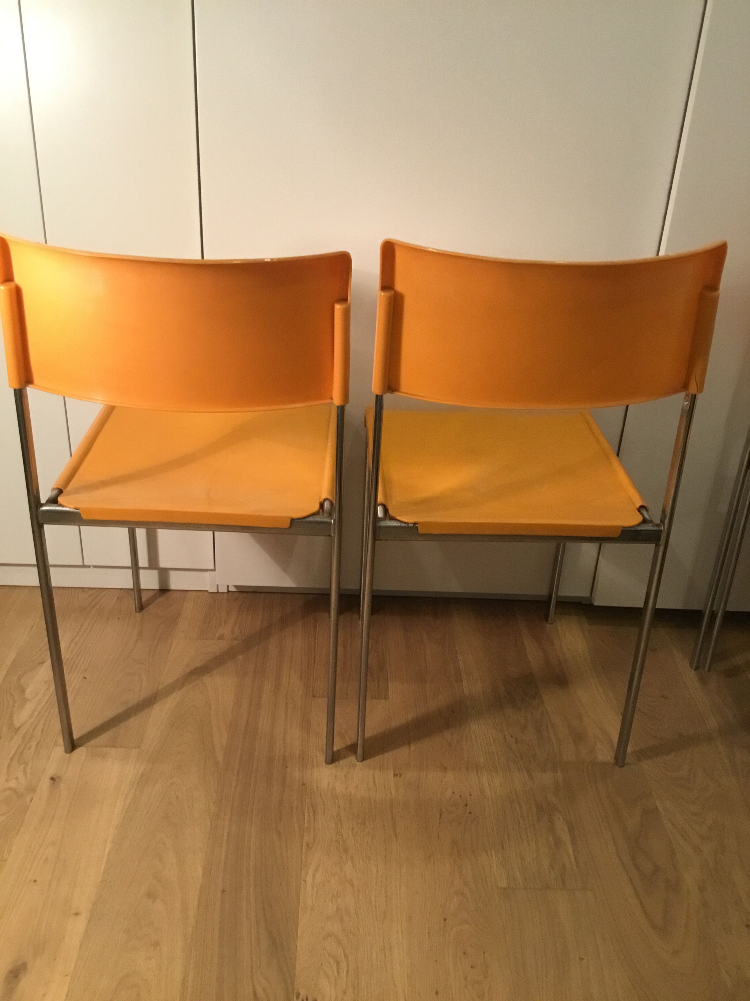 4 L303 chairs by Lafargue