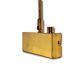 Adjustable brass bedside lamps, Italy, 1980s