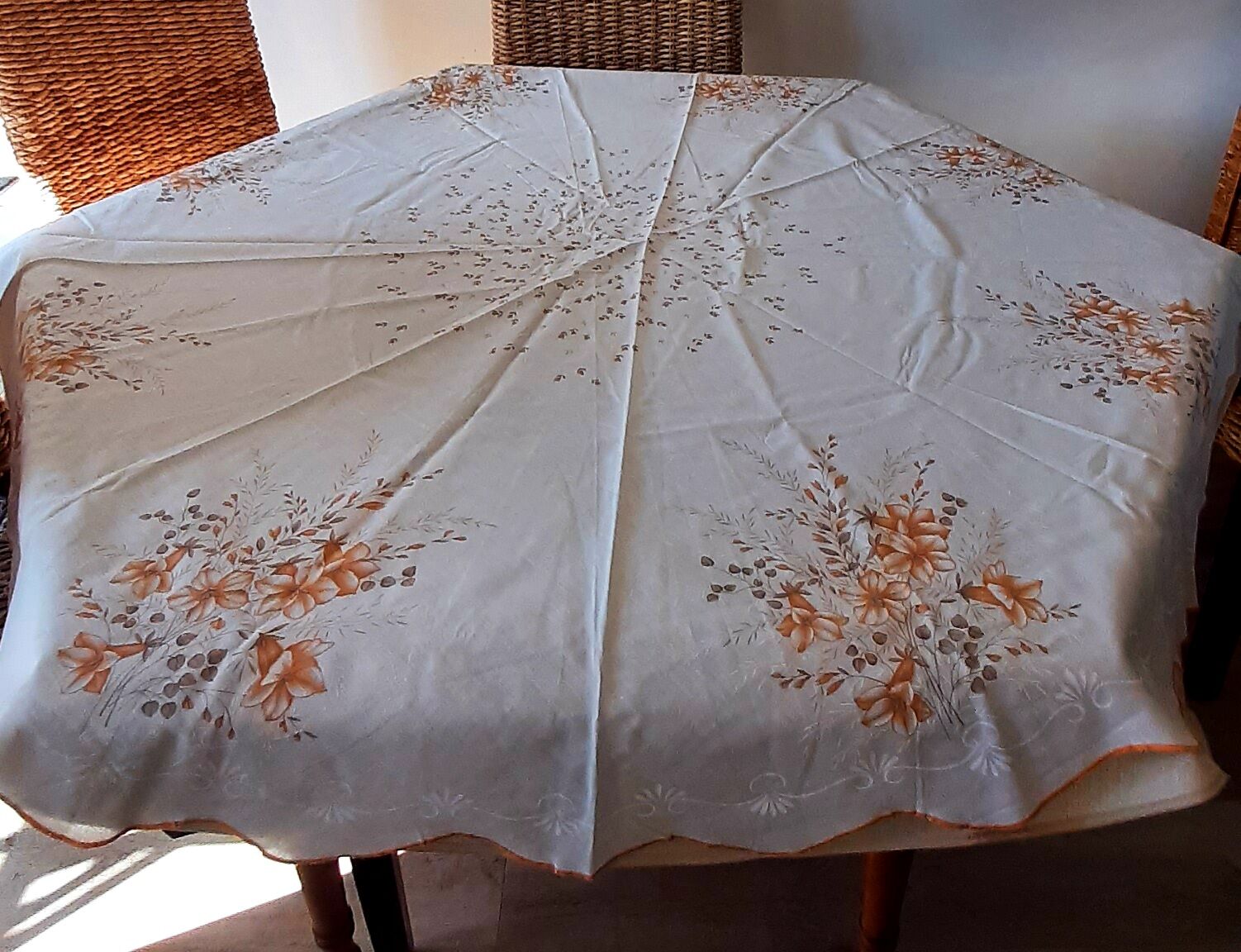 Nappe ronde vintage