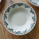 Holly tableware, ironstone, Hamage, Wolves Mill.