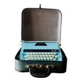 Vintage typewriter for children: Petite Junior De Luxe - in its carrying case