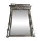 Large mirror / trumeau in patinated carved wood – antique style