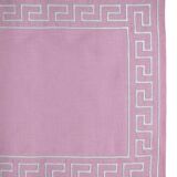 Sets de table grecs brodés rose