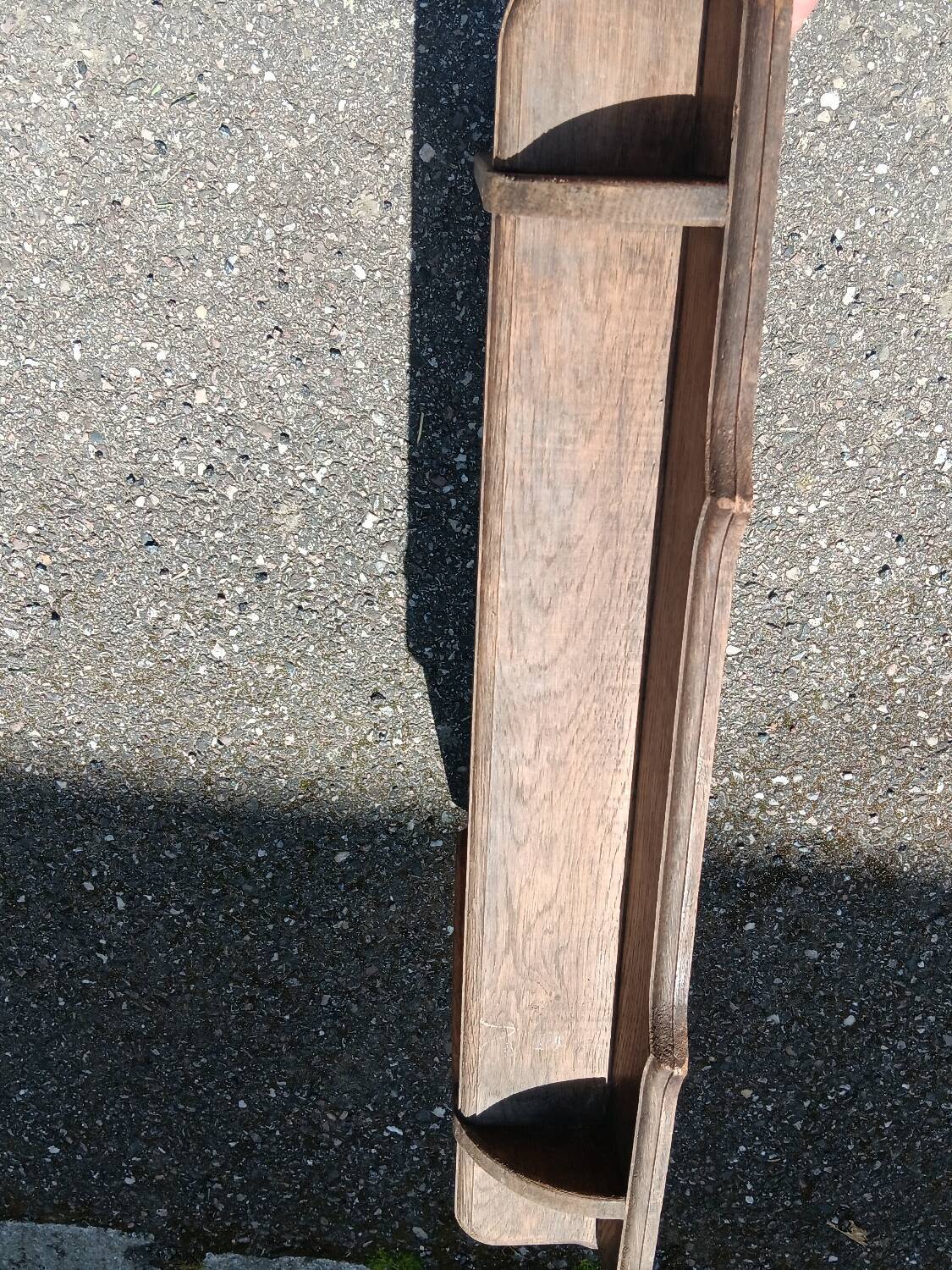 Vintage wall shelf