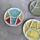 Fondue plates Hugo Kohler