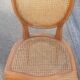 Set of 6 Louis XVI style medallion chairs