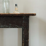 Wabi sabi patinated table