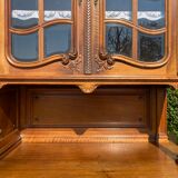 Louis XV / Louis XVI style walnut sideboard