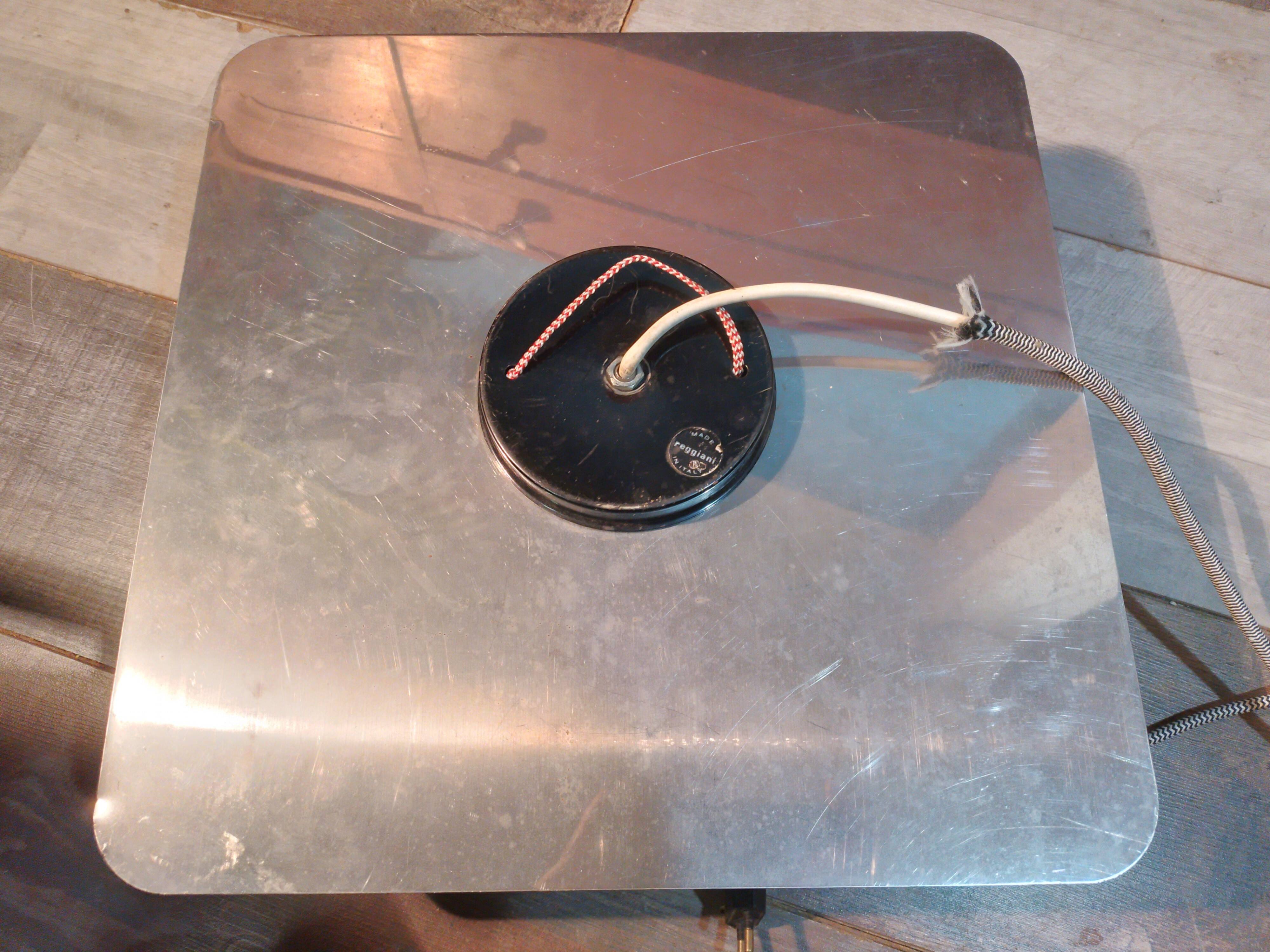 Space Age Reggiani Wall Light 1970s