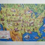 Vintage USA / United States poster