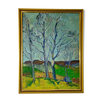 Peinture à l’huile, années 1960