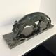 Secondo, Art Deco Panther, 1930, Bronze with Marble Base