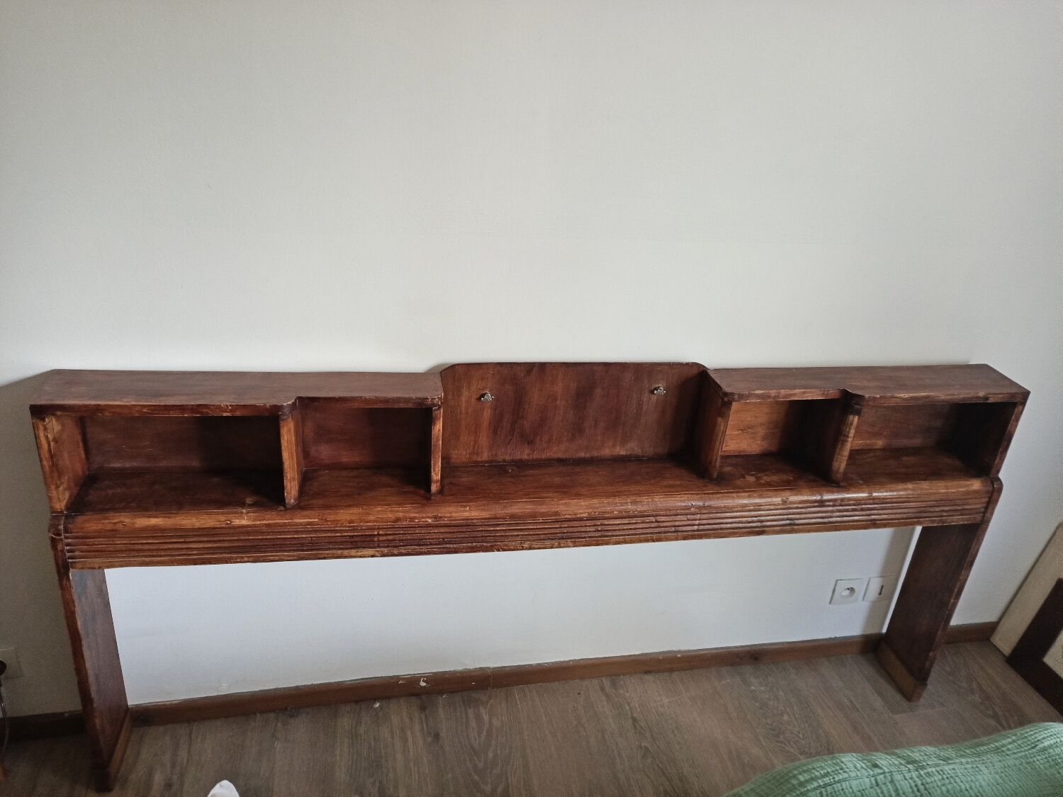 Antique headboard
