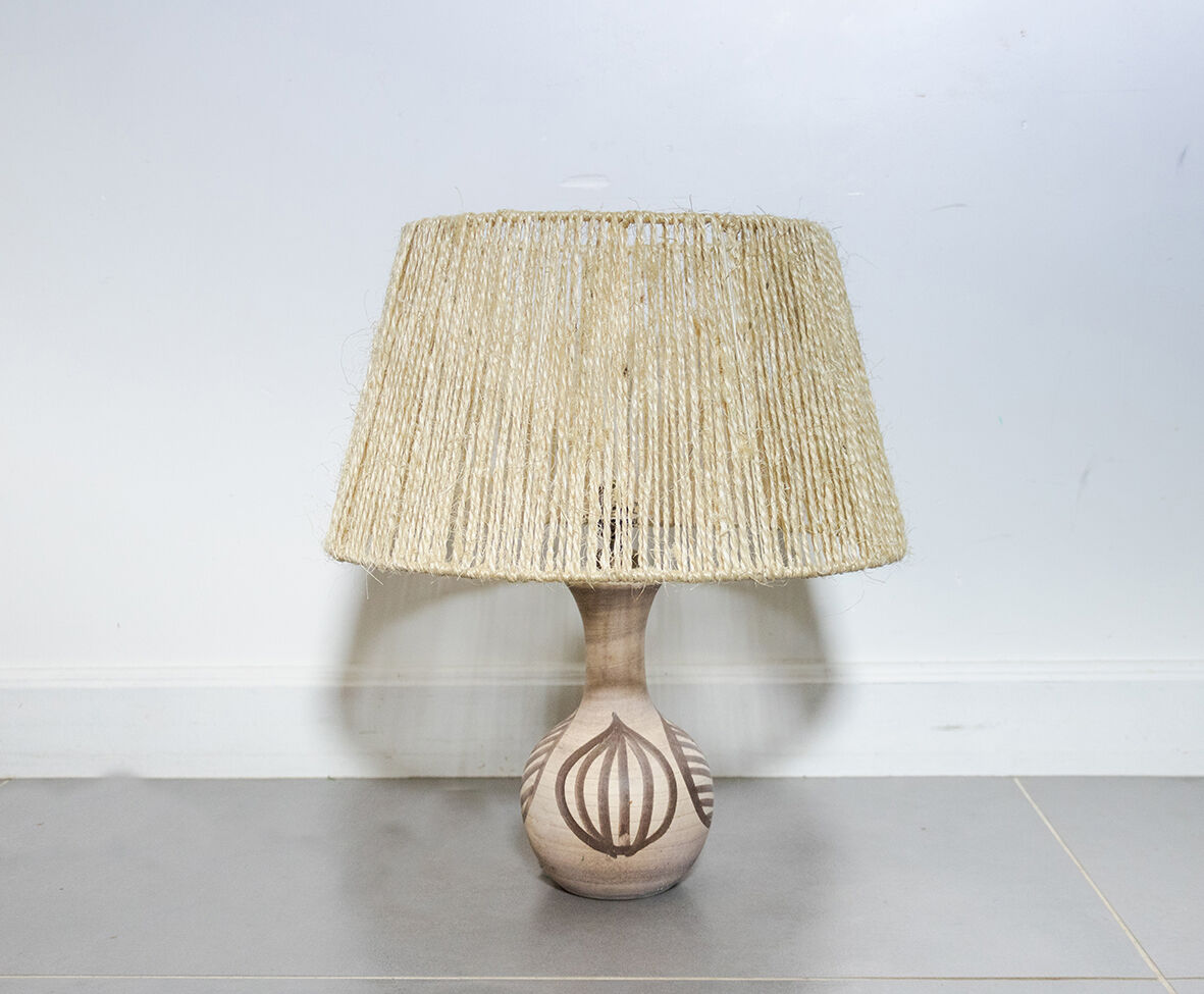 Ceramic lamp workshop CAB circa 1960