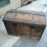 Coffre de voyage ancien début 20 ème siècle