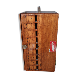 Old box at the ticket machine or other storage Early twentieth century SB