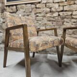 Pair of vintage 1970s armchairs