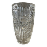 Vase Art Déco en cristal ciselé