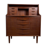 Vintage Scandinavian teak secretary, 60s