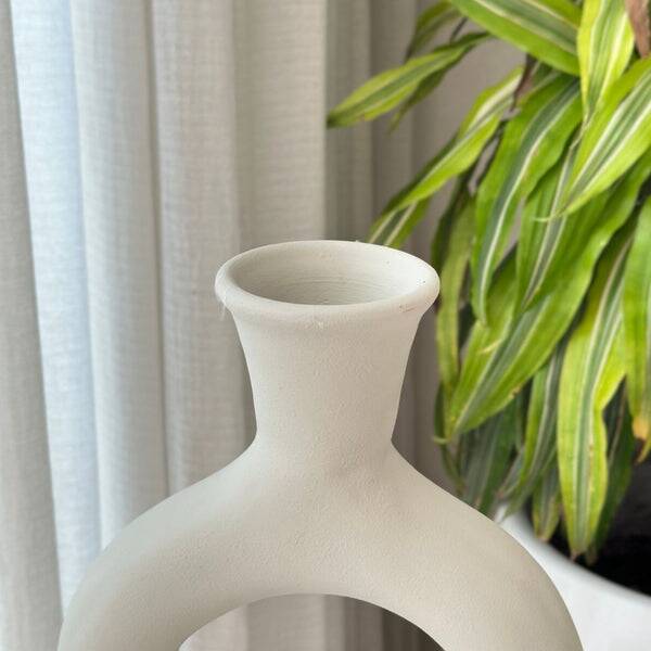 Handmade ceramic vase