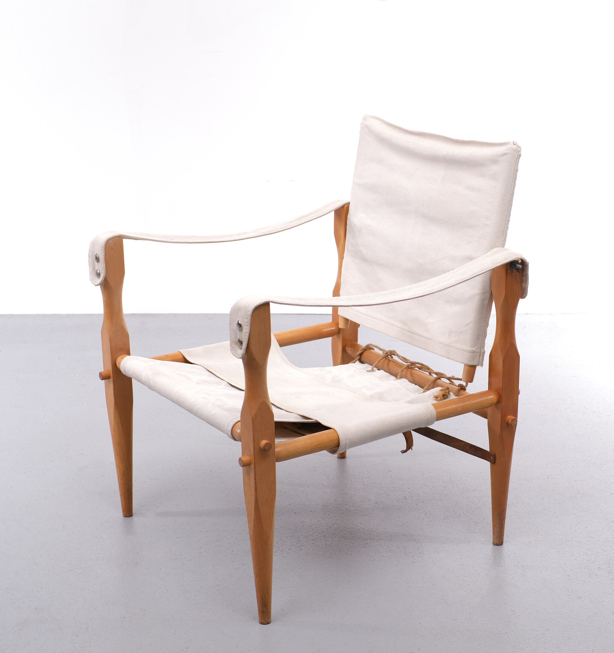 Vintage safari chair 1960s Denmark