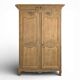 Norman wedding wardrobe in stripped oak