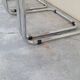 Series of 4 Marcel Breuer B32 chairs signed Italy - 1970s