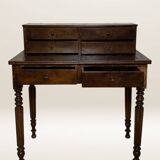 Lady's writing desk, bonheur-du-jour, late 18th century.